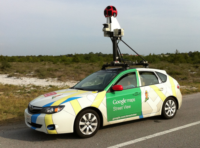 google street view car
