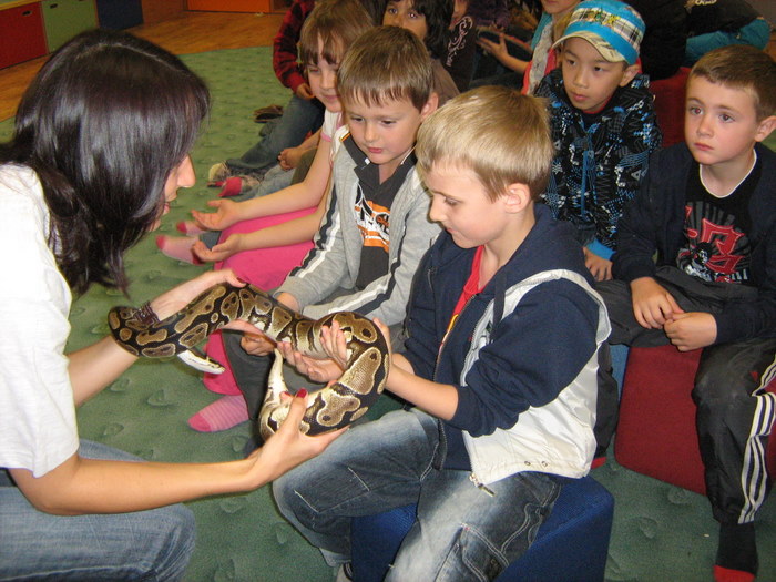 vltava prvňáci v ZOO