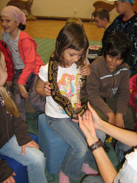 vltava prvňáci v ZOO