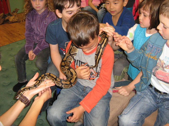 vltava prvňáci v ZOO