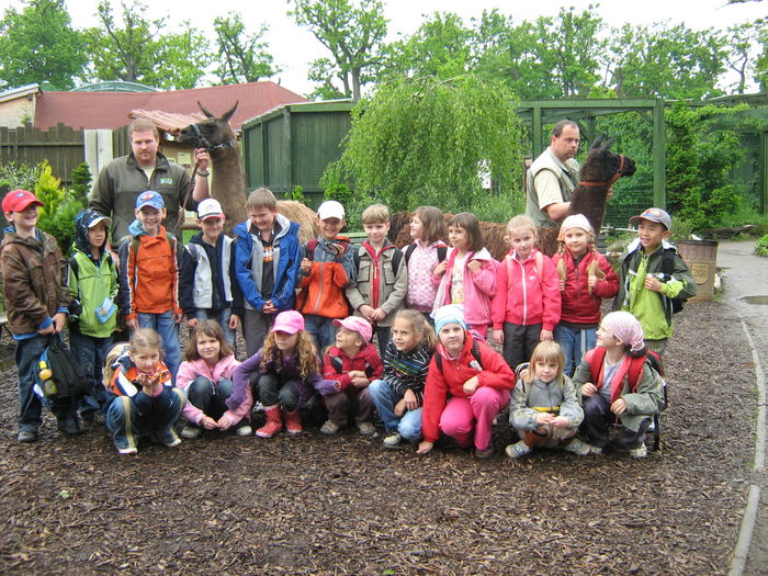 vltava prvňáci v ZOO