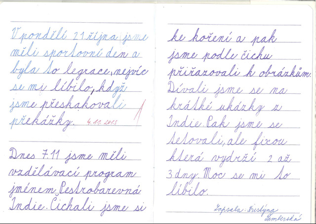 zápis